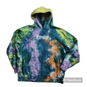 RIPNDIP TIE DYE UNISEX HOODIE SZ.XL Skater